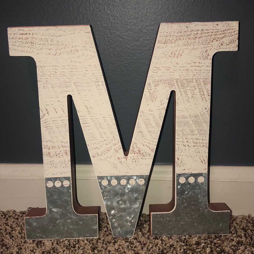 Wooden letters/decor
